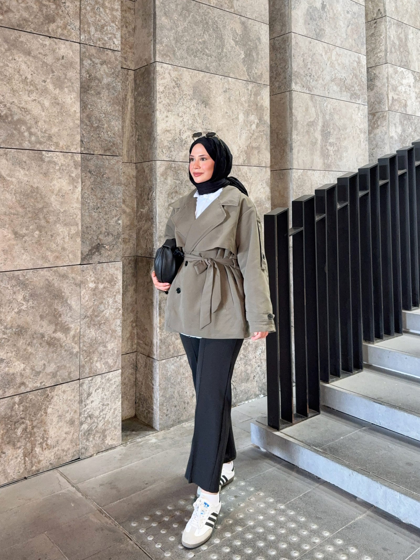 Second image of Yeni Sezon Haki Trençkot