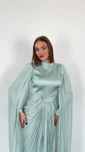 Niessa_Butik_ifon_Pelerinli_Bel_ksm_Bzgl_Tal_Abiye (1)