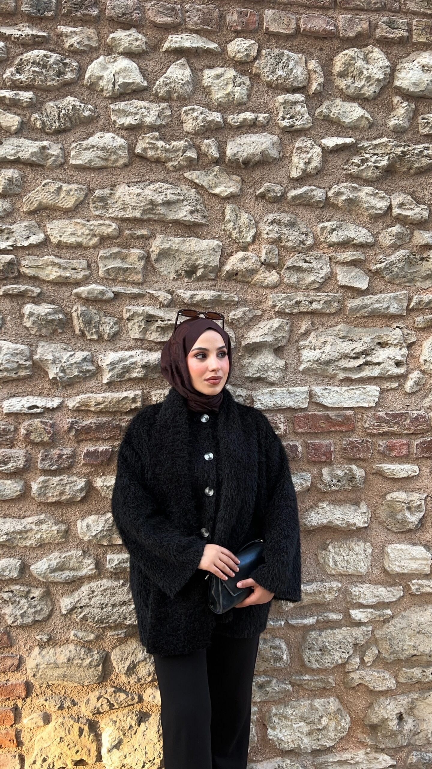 Peluş Atkılı kaban