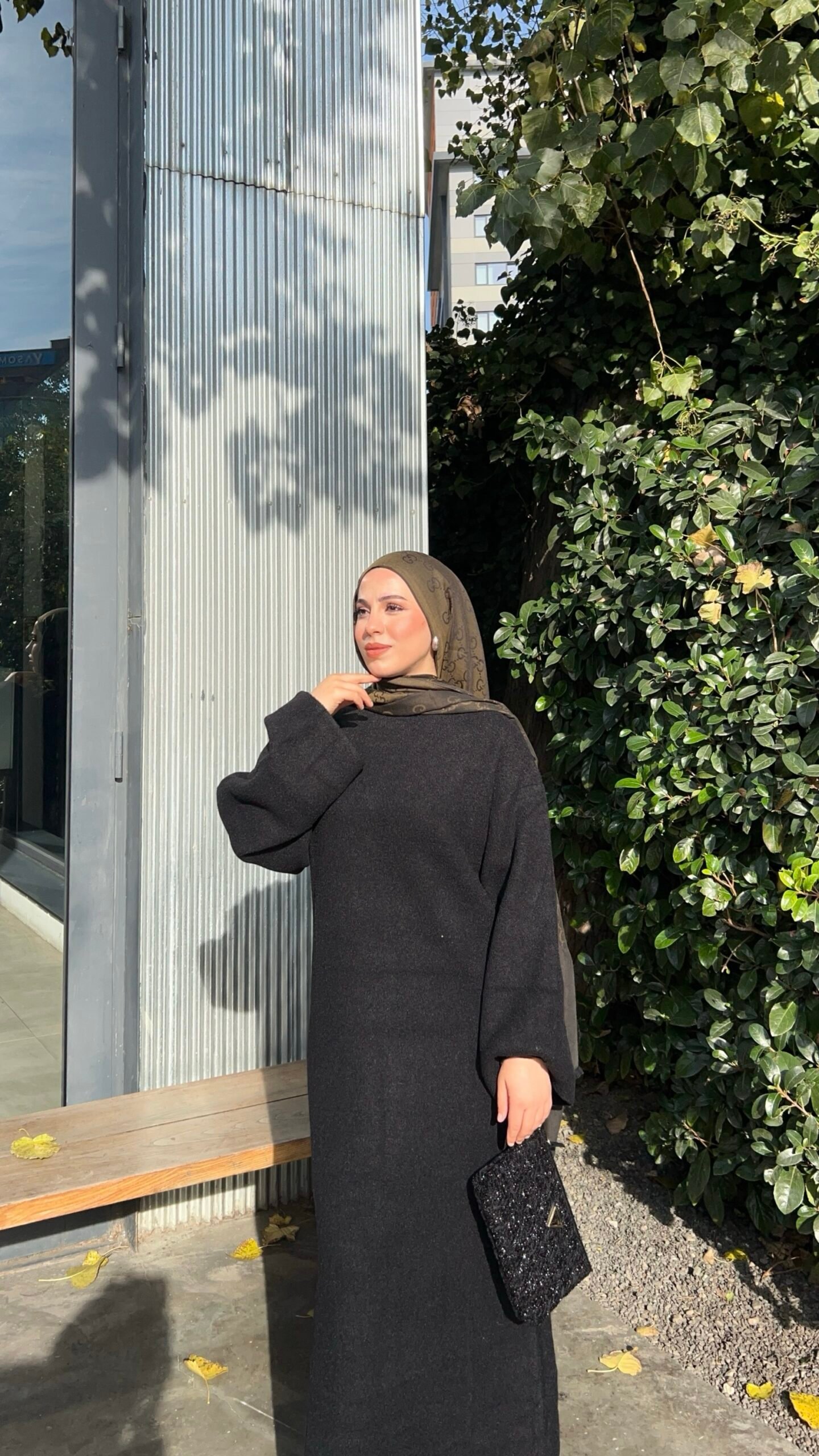 Peluş Angora triko elbise