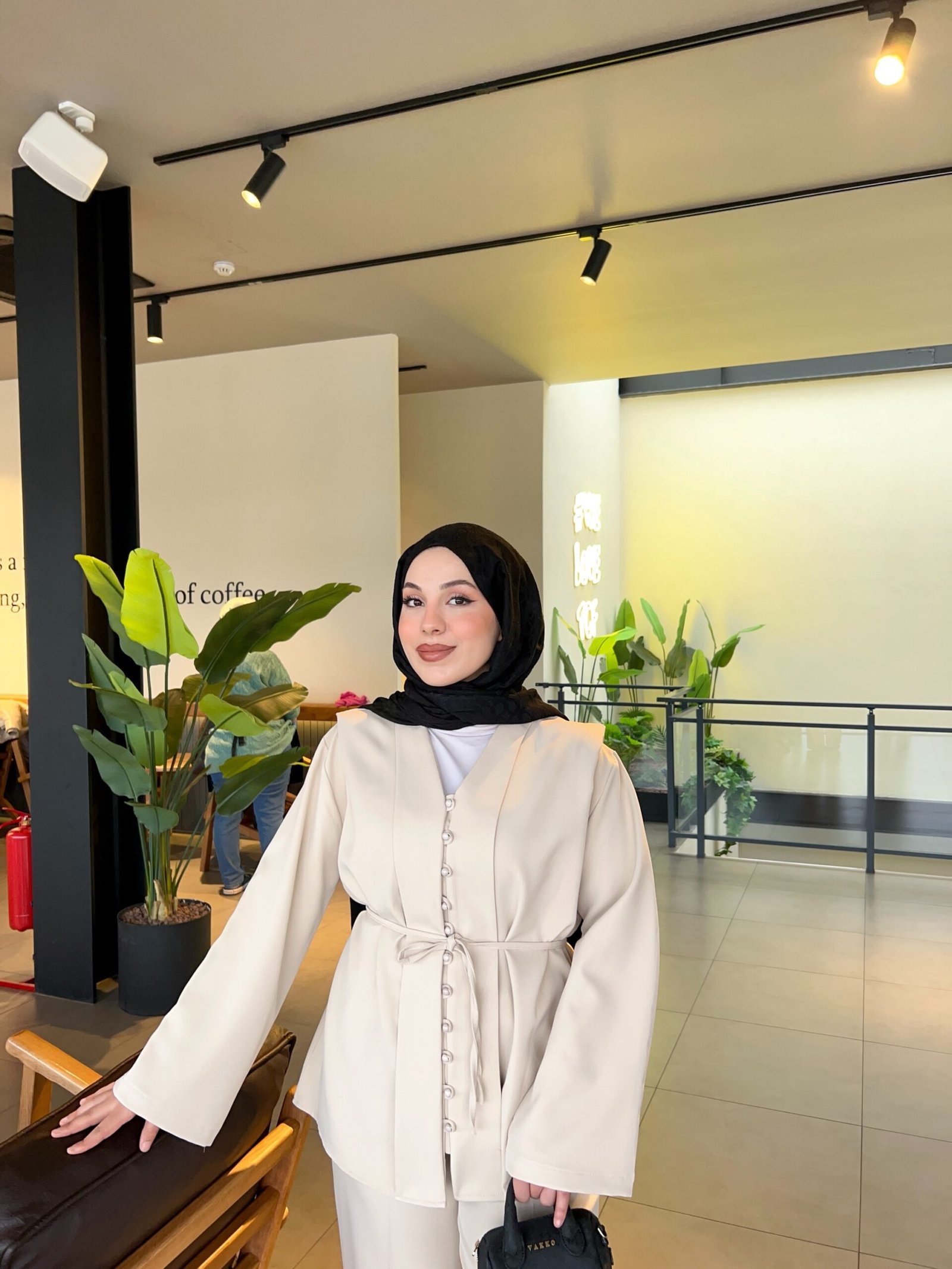 345-Krep kumaş pantolon takım