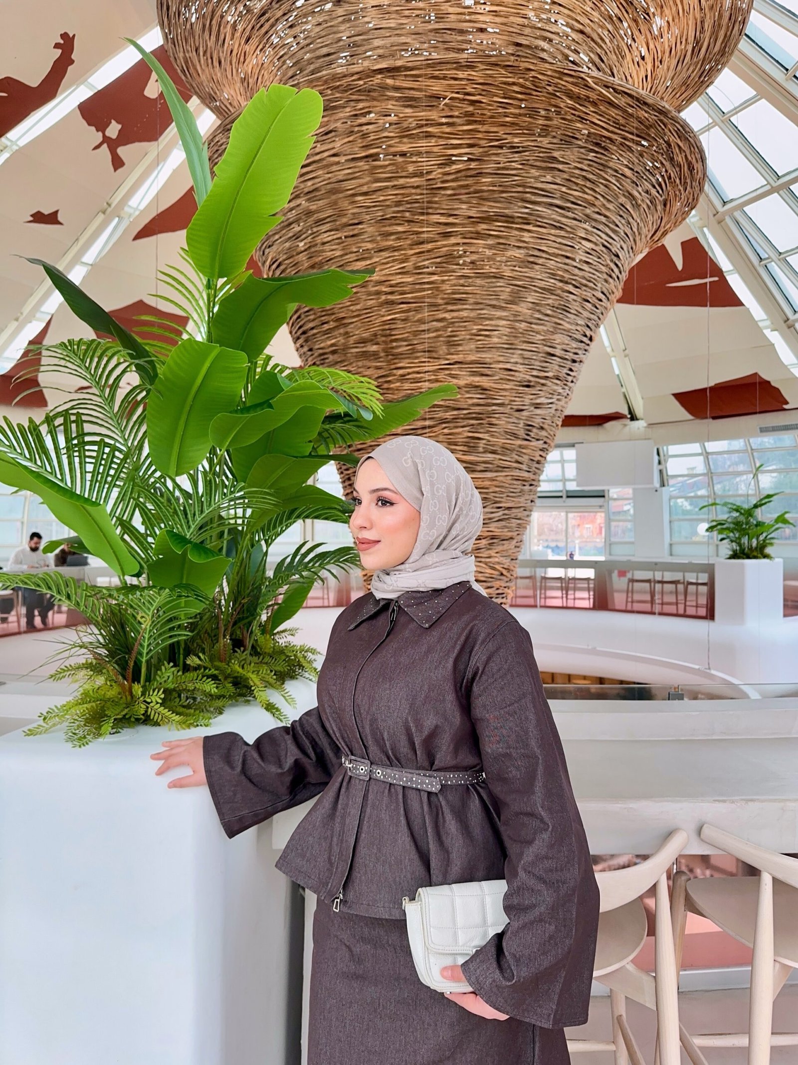 Second image of 44-Denim etekli takım