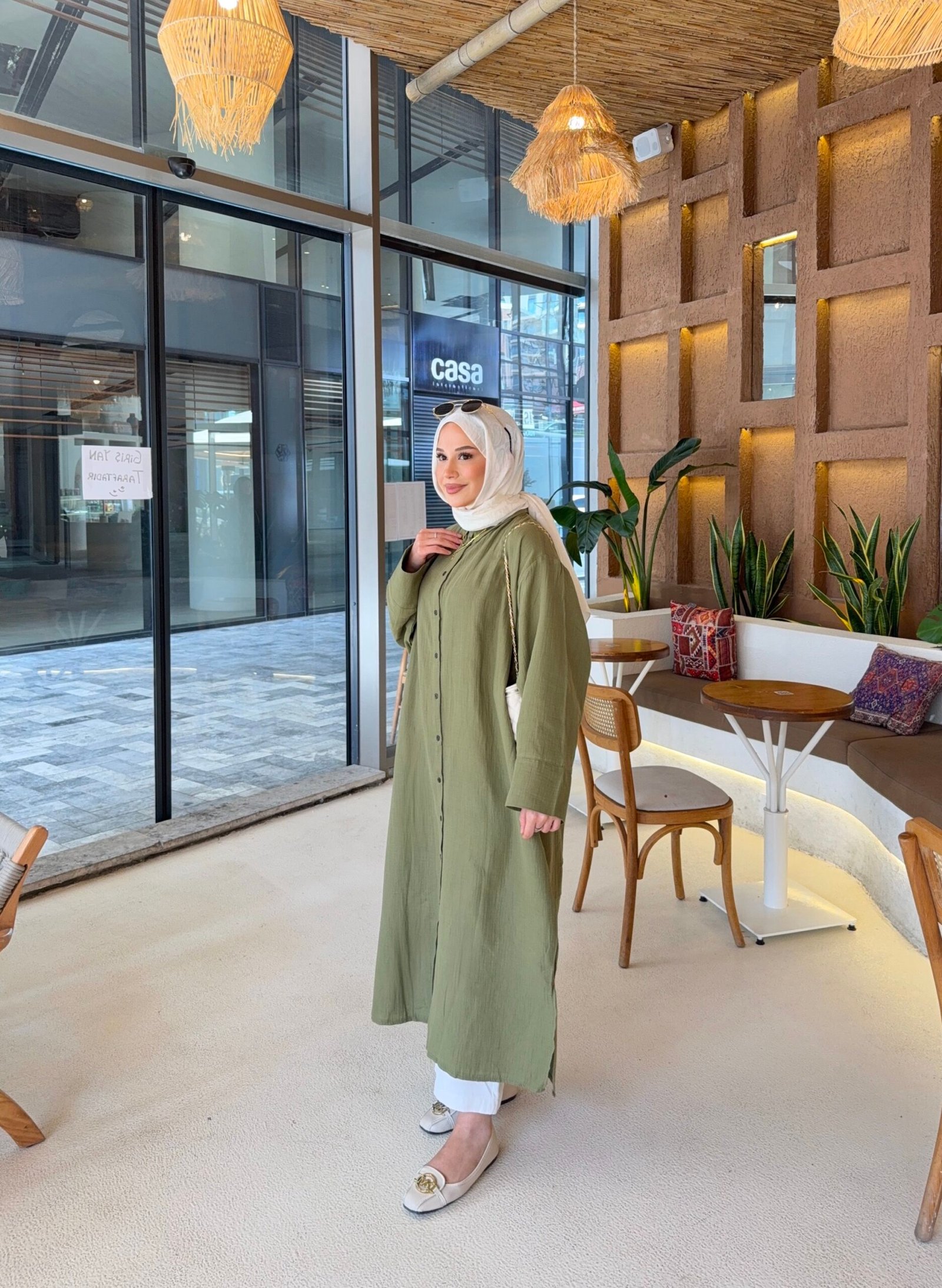 Second image of Ladiya Model Kap Gömlek