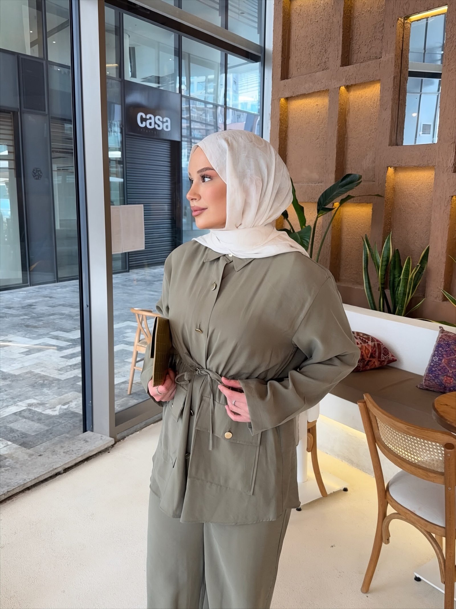 Second image of Efra model pantolon takım