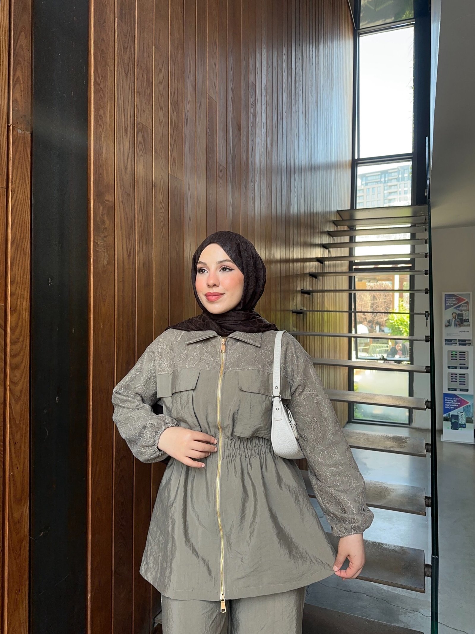 Second image of Liyanda Modal kumaş Dantel detaylı pantolon takım sitede satışta ✨