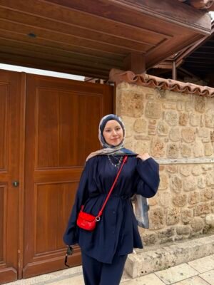 Lina Model Pantolon Takım -Lacivert - lacivert, 1