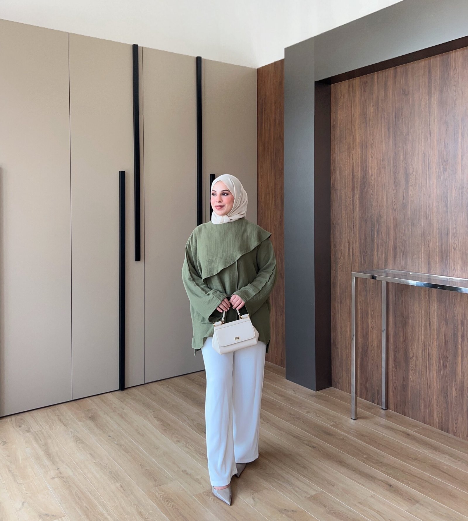 Second image of ZRA Pelerin Detaylı Gömlek