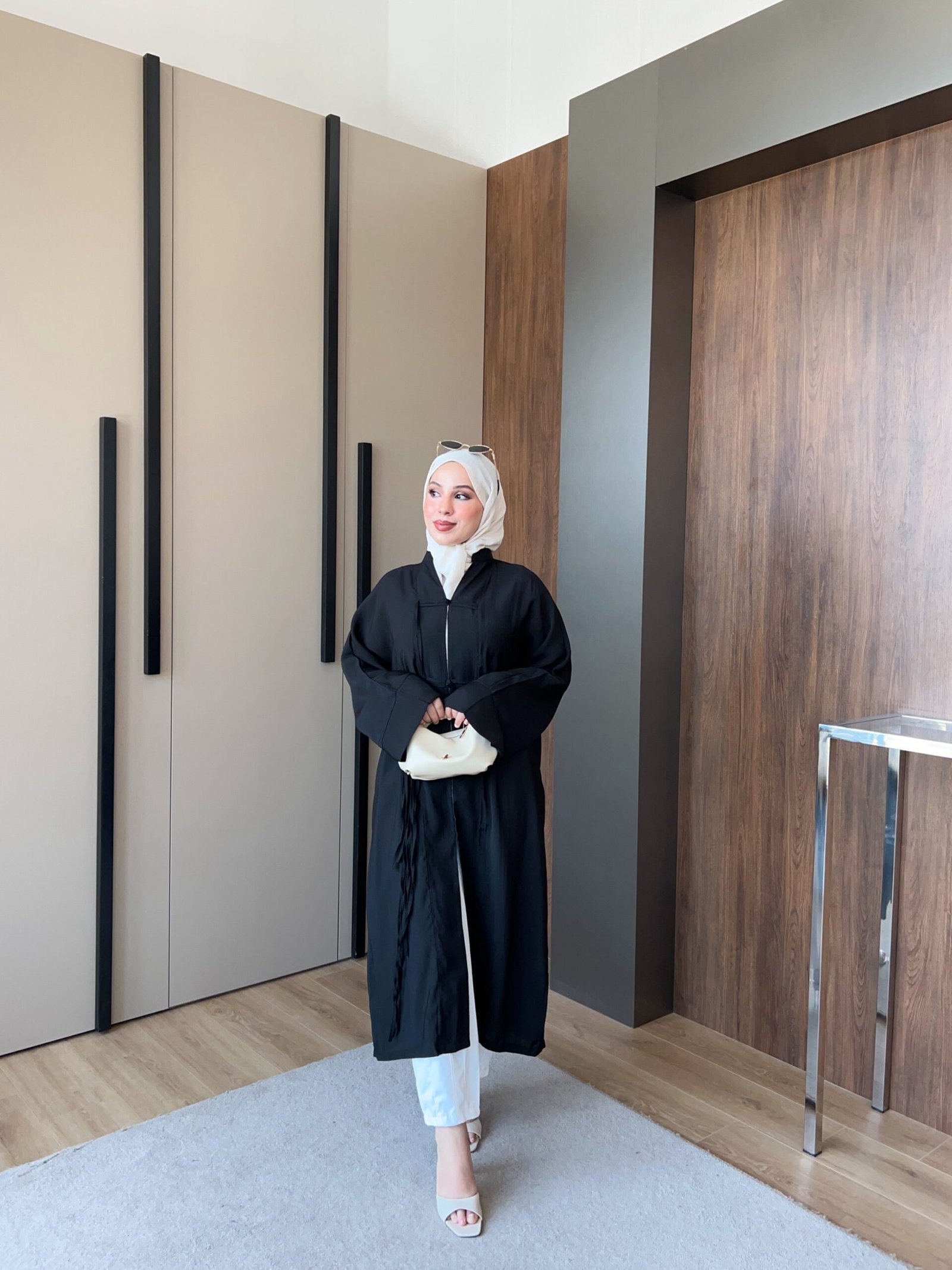 Diana Uzun kap -Siyah